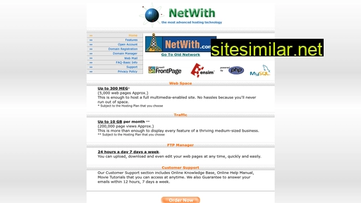 Netwith similar sites