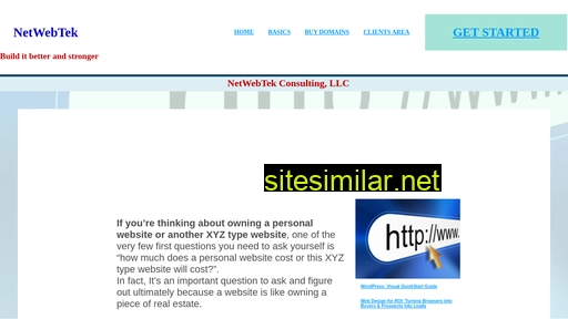 Netwebtek similar sites