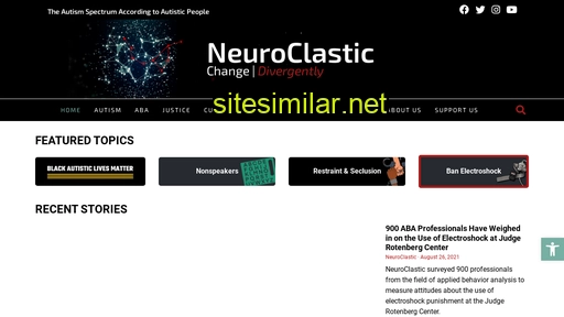 Neuroclastic similar sites