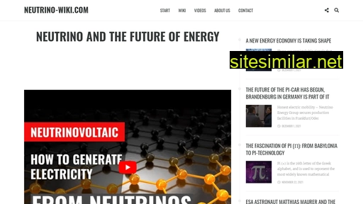 neutrino-wiki.com alternative sites