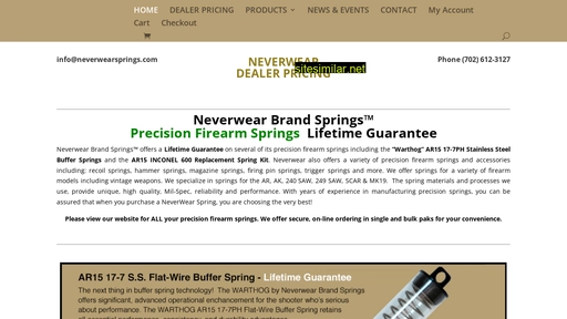 neverwearsprings.com alternative sites