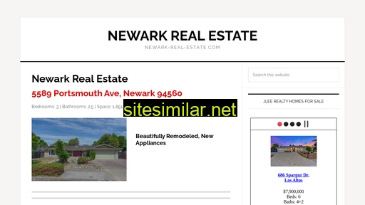 Newark-real-estate similar sites