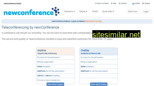 newconference.com alternative sites