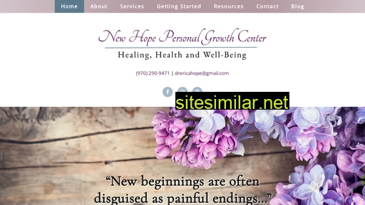 Newhopepersonalgrowthcenter similar sites