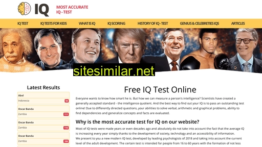 new-iq-test.com alternative sites