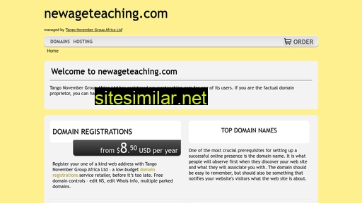 newageteaching.com alternative sites