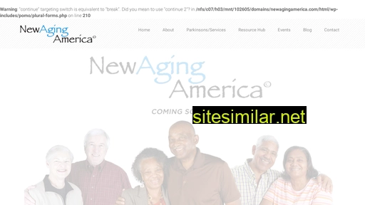 newagingamerica.com alternative sites