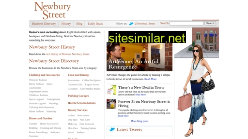newbury-st.com alternative sites