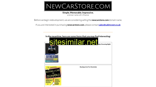 Newcarstore similar sites