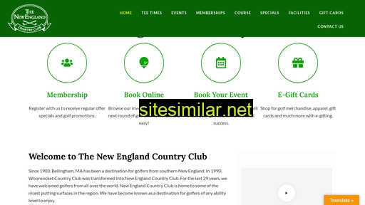 Newenglandcountryclub similar sites