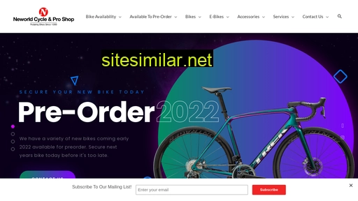 neworldcycle.com alternative sites