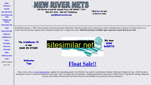 Newrivernets similar sites