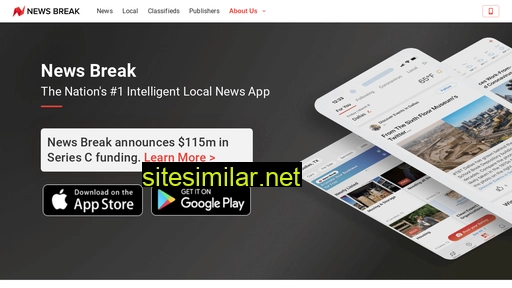 Newsbreakapp similar sites