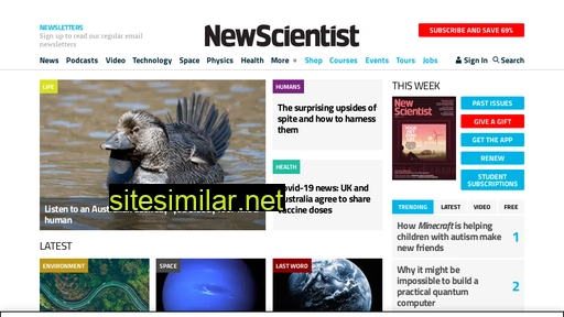 newscientist.com alternative sites