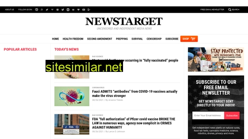 newstarget.com alternative sites