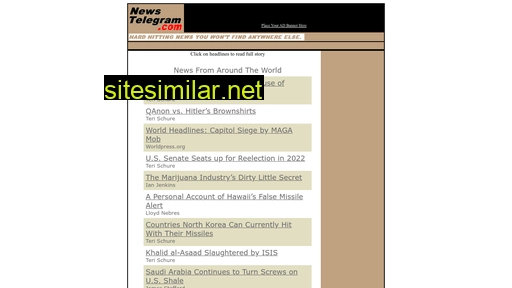 newstelegram.com alternative sites