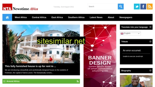 newstimeafrica.com alternative sites