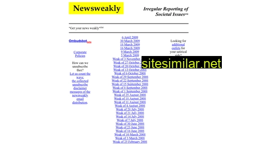 newsweakly.com alternative sites
