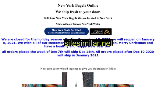 Newyorkbagelsonline similar sites