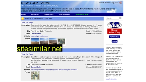 newyorkfarms.com alternative sites
