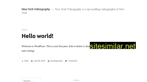 Newyorkvideography similar sites