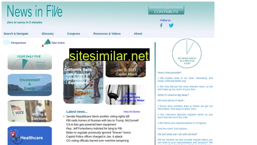 newsinfive.com alternative sites