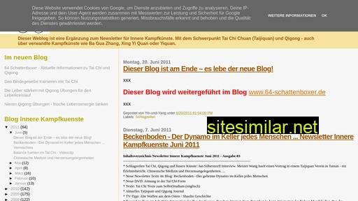 newsletter-innere-kampfkuenste.blogspot.com alternative sites