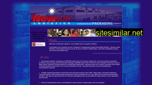 Newstarlogistics similar sites