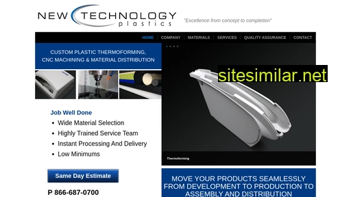 newtechnologyplastics.com alternative sites