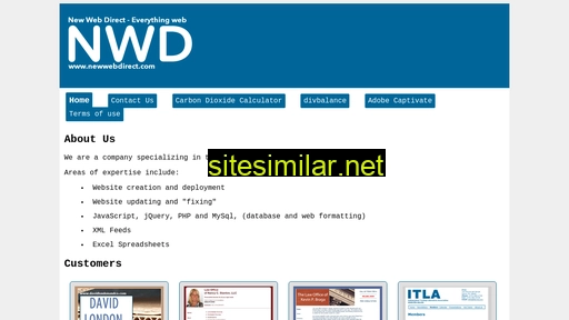Newwebdirect similar sites