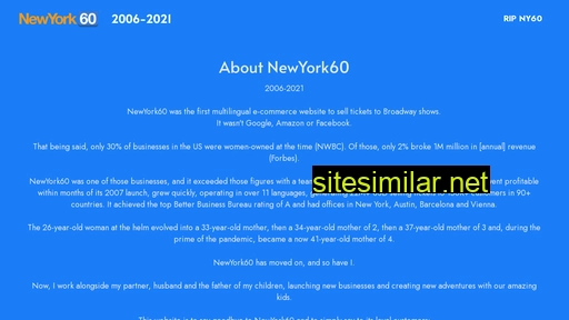 newyork60.com alternative sites