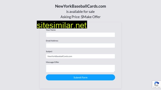 newyorkbaseballcards.com alternative sites