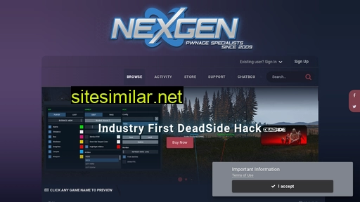 Nexgencheats similar sites