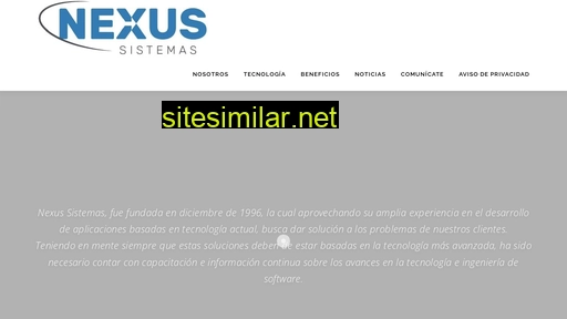 Nexus-sistemas similar sites
