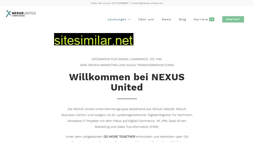 Nexus-united similar sites