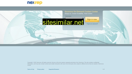 nexrep.hostedcc.com alternative sites