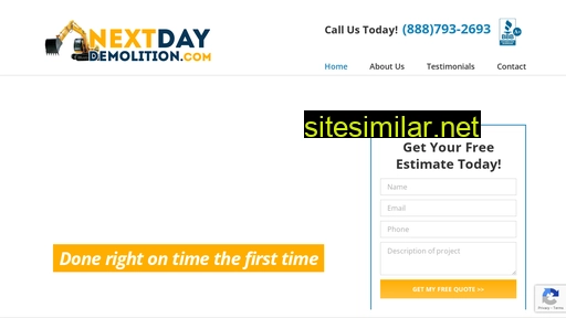 nextdaydemolitionmansfieldtx.com alternative sites