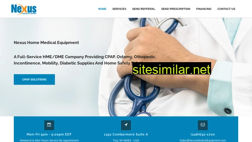 nexusmedicalequipment.com alternative sites