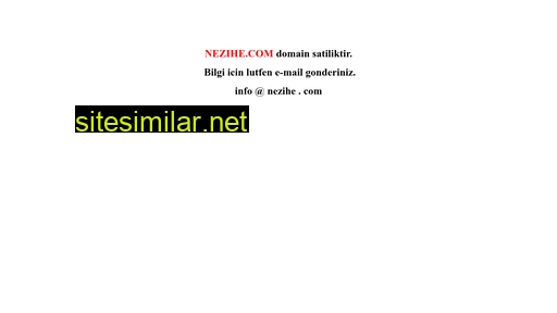 nezihe.com alternative sites