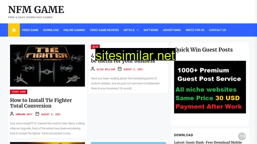 nfmgame.com alternative sites