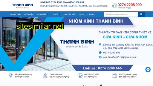 nhomkinhthanhbinh.com alternative sites