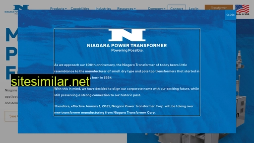niagarapowertransformer.com alternative sites