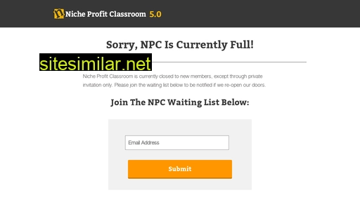 nicheprofitclassroom.com alternative sites
