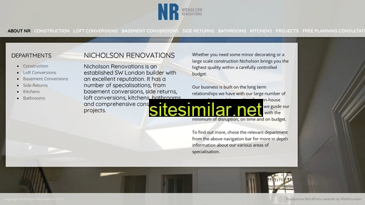 Nicholsonrenovations similar sites