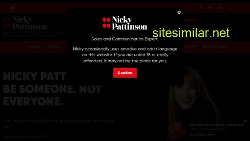 nickypattinson.com alternative sites