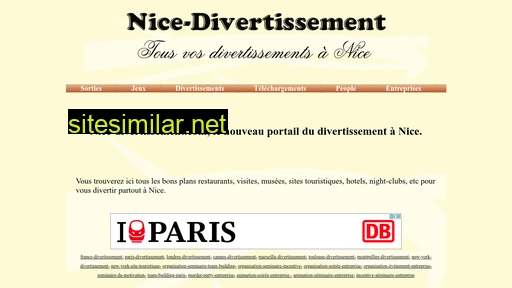 nice-divertissement.com alternative sites