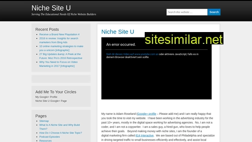 nichesiteu.com alternative sites