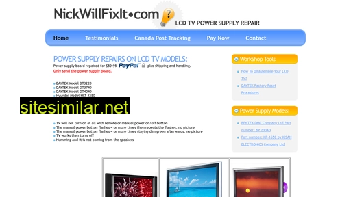 nickwillfixit.com alternative sites