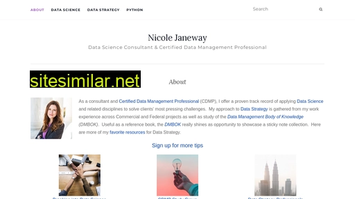 Nicolejaneway similar sites