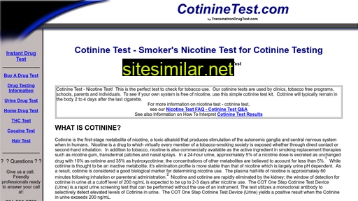 Nicotinescreen similar sites